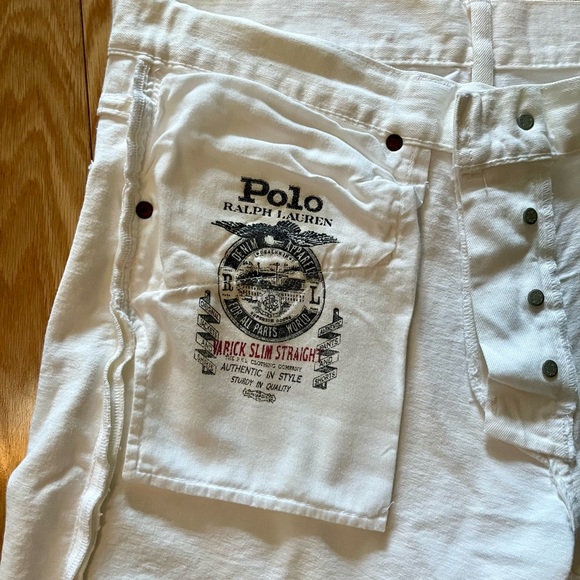 White jeans Polo Ralph Lauren - Picture 10 of 11